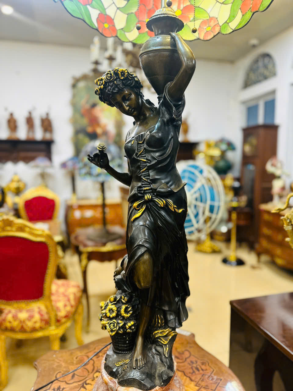 Đèn Tiffany phong cách Châu Âu&nbsp;[TH3260]